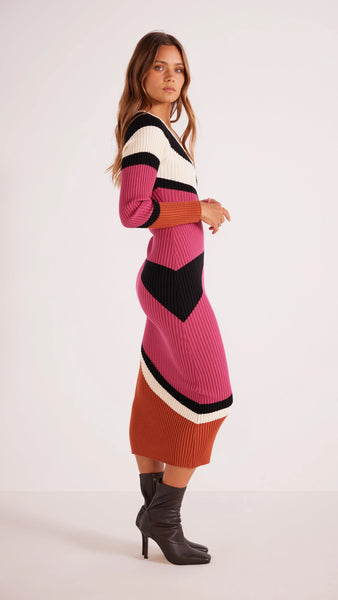 Lorna Knit Midi Dress