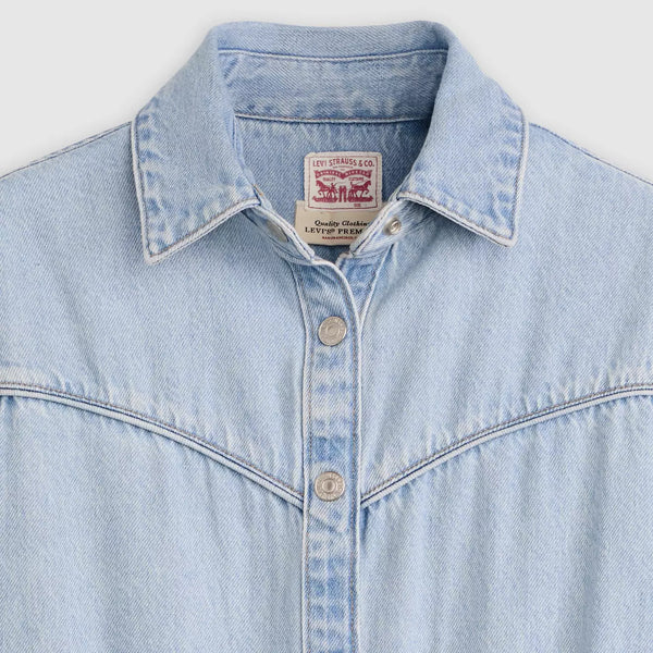 Short Sleeve Logan Western Dress