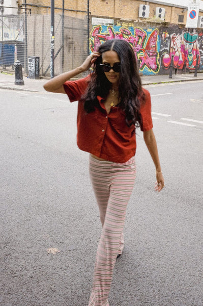 Siesta Stripe Knit Pant