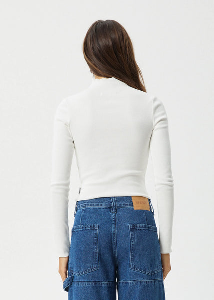 Iconic Organic Long Sleeve Rib Top