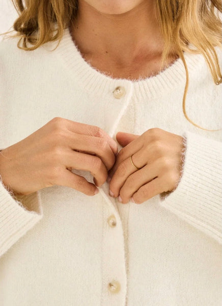 Rhythm Cream Estelle Fluffy Cardigan