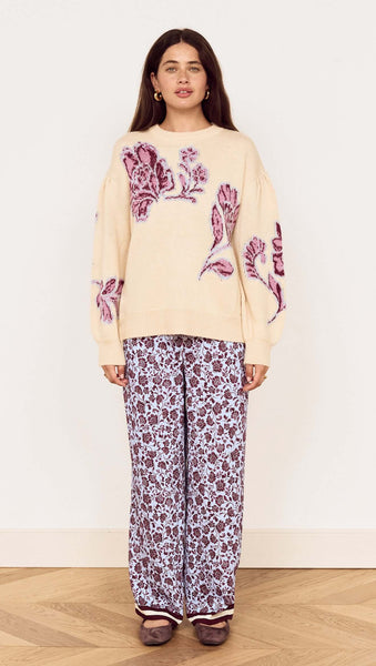 Ophelia Intarzia Sweater