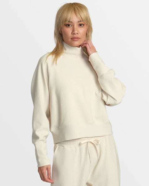 Sofie Waffle Mockneck