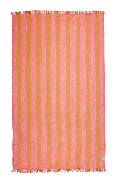 The Banks Muslin Gauze Stripe Towel