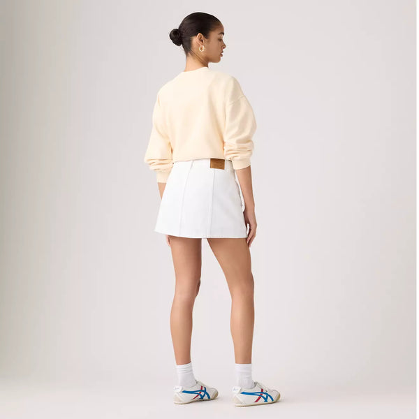 Button Front Skort