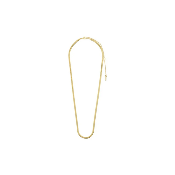 Pilgrim Joanna Flat Snake Chain Necklace