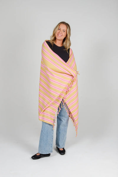 The Mistral Stripe Tassel Towel