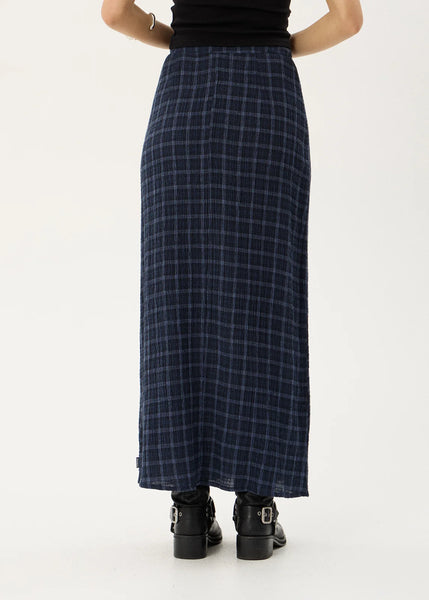 Lita Thea — Hemp Seersucker Maxi Skirt
