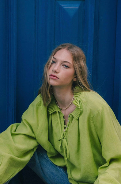The Korner Lime Green Blouse