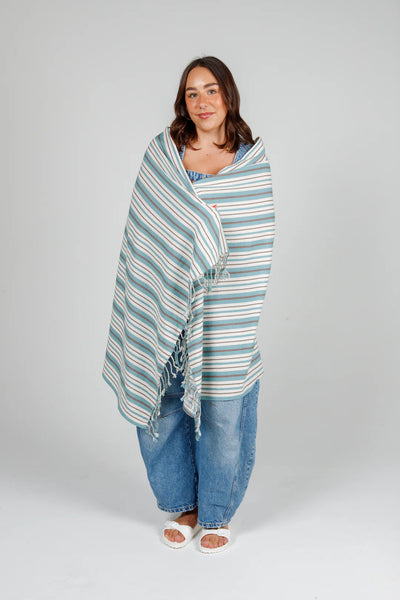 The Mistral Stripe Tassel Towel