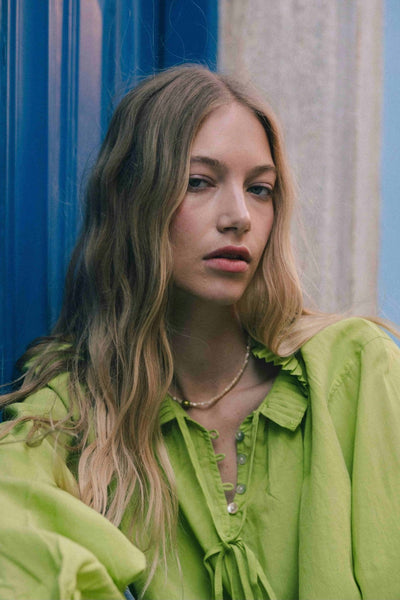 The Korner Lime Green Blouse