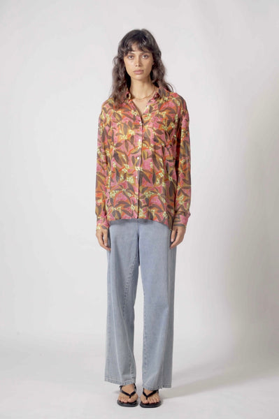 The Korner Multi Floral Button Shirt