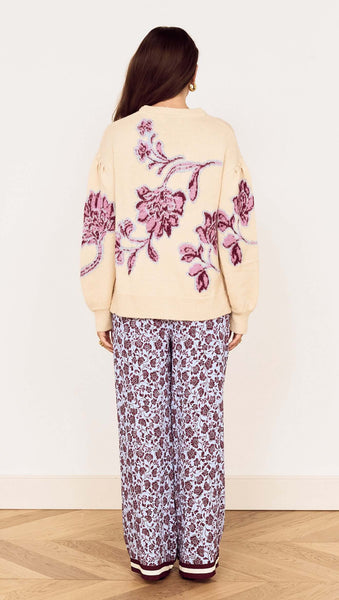 Ophelia Intarzia Sweater