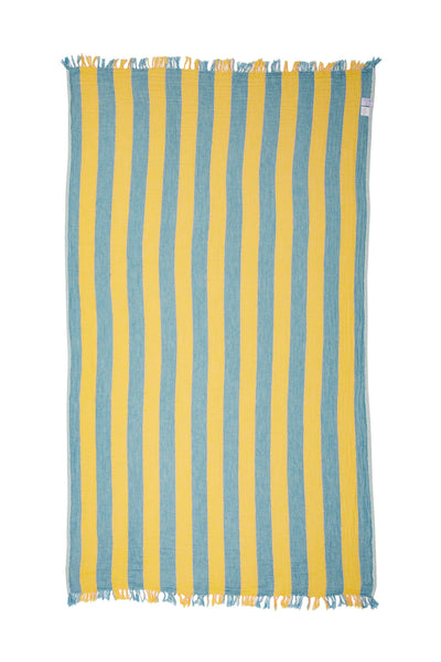 The Banks Muslin Gauze Stripe Towel