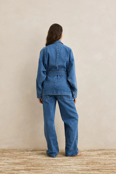 Rhythm Shoreline Denim Blazer