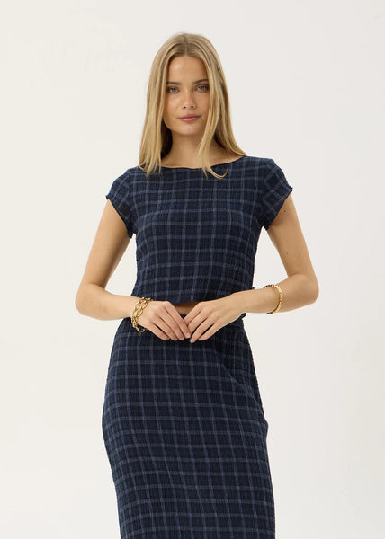 Darcy Thea — Hemp Seersucker Top