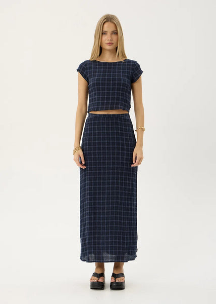 Darcy Thea — Hemp Seersucker Top