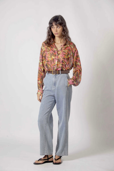 The Korner Multi Floral Button Shirt