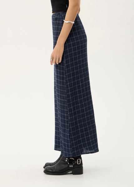 Lita Thea — Hemp Seersucker Maxi Skirt