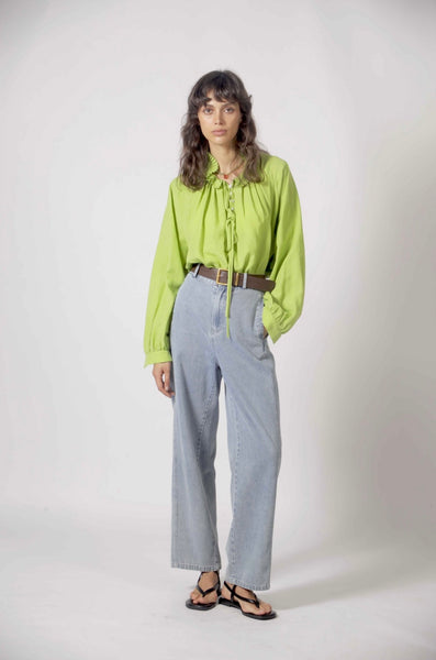 The Korner Lime Green Blouse