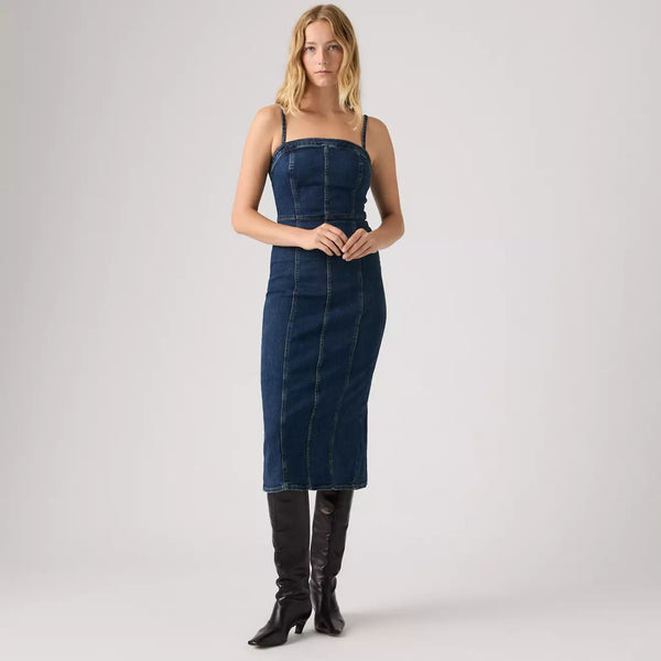 Seamed Bustier Dress