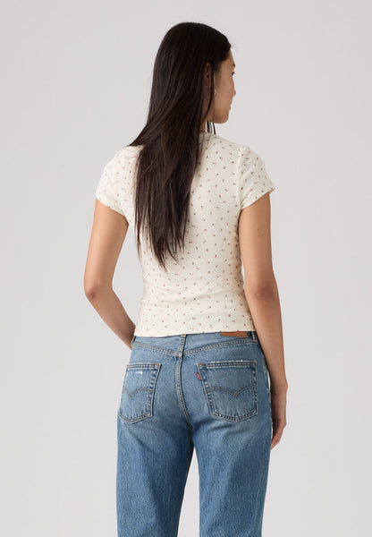 Levi’s Dry Goods Abbey Ditsy Coral Tee