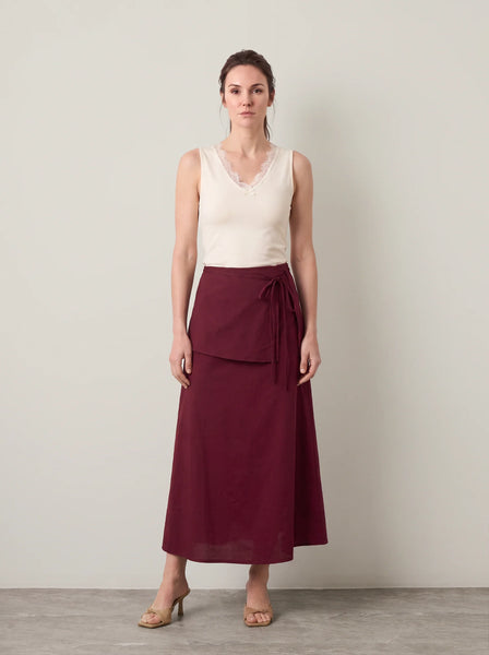 Lola Overlay Midi Skirt