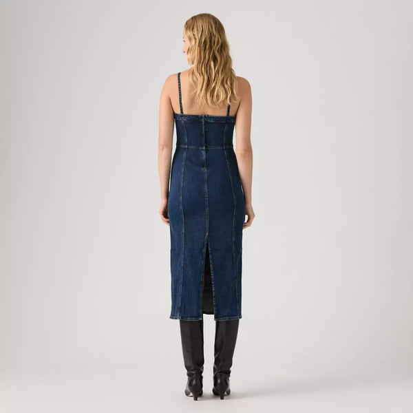 Seamed Bustier Dress