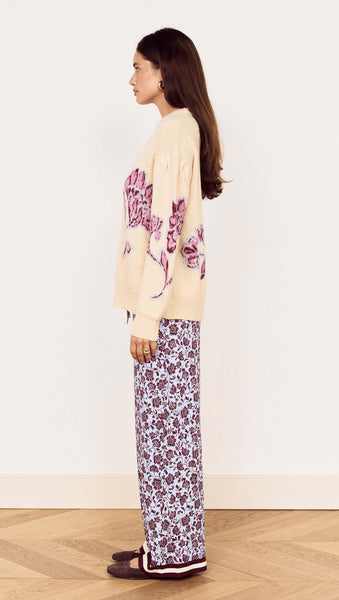 Ophelia Intarzia Sweater