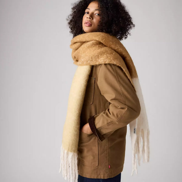 Fuzzy Scarf Jolea Stripe Tameless Roses