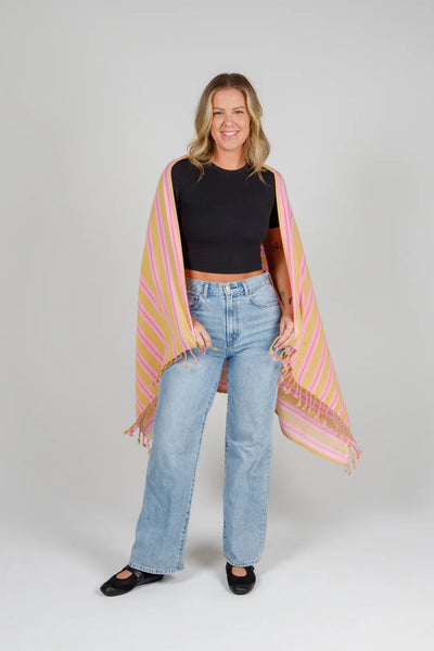 The Mistral Stripe Tassel Towel