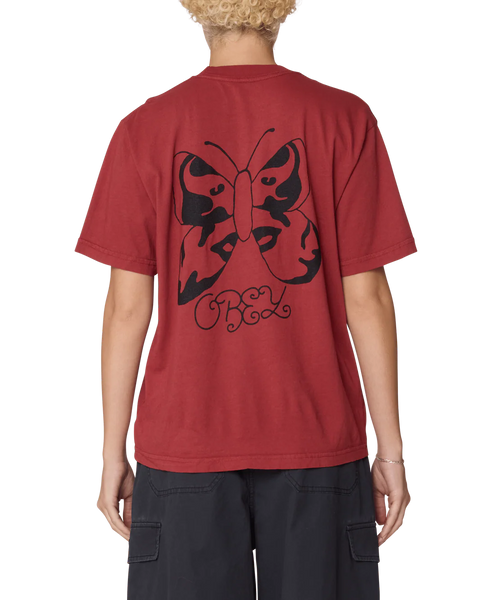 Obey Flutter Face Tee