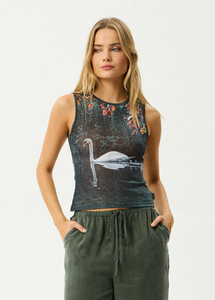 Swan Song Recycled Sheer Tank