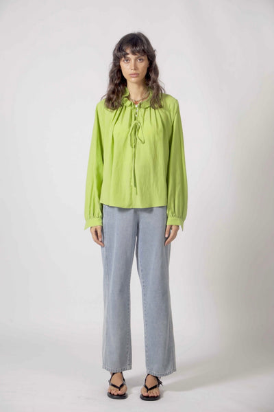 The Korner Lime Green Blouse