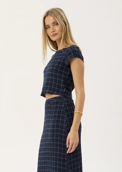 Darcy Thea — Hemp Seersucker Top