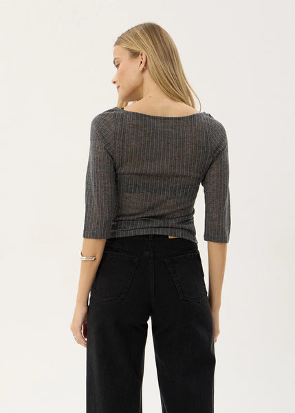 Libra — Sheer Long Sleeve Top