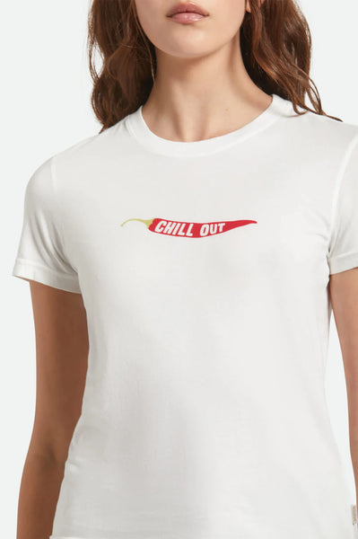 Chill Out Fitted Crew Tee