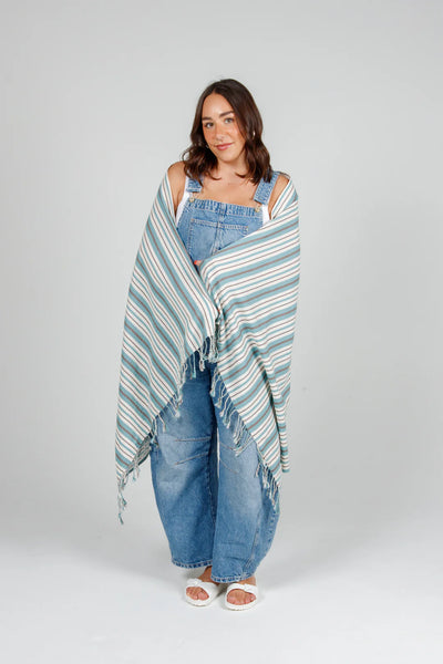 The Mistral Stripe Tassel Towel