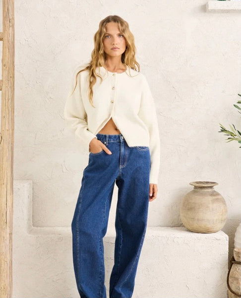 Rhythm Cream Estelle Fluffy Cardigan