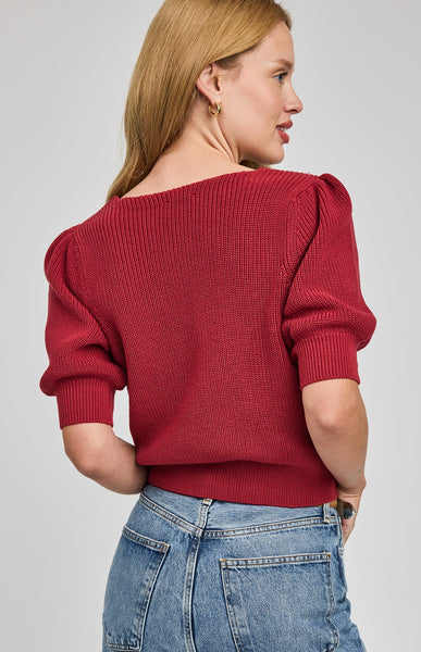 Gentle Fawn Phoebe Puff Sleeve Sweater