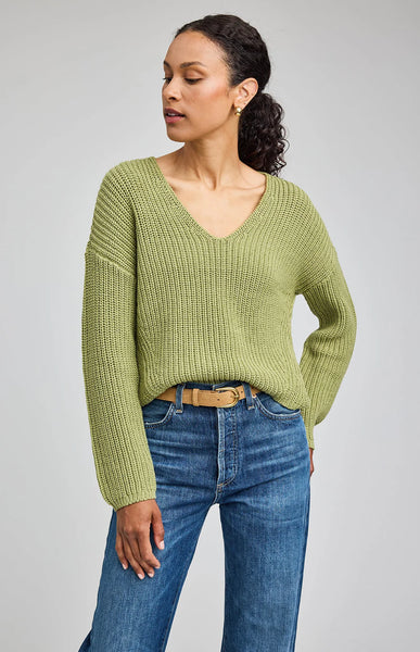 Gentle Fawn Spencer V-Neck Knit Sweater