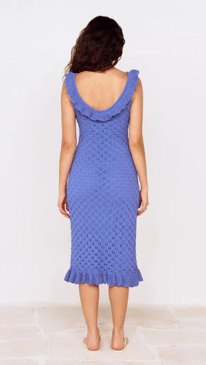 Arlo Pointelle Knit Midi Dress