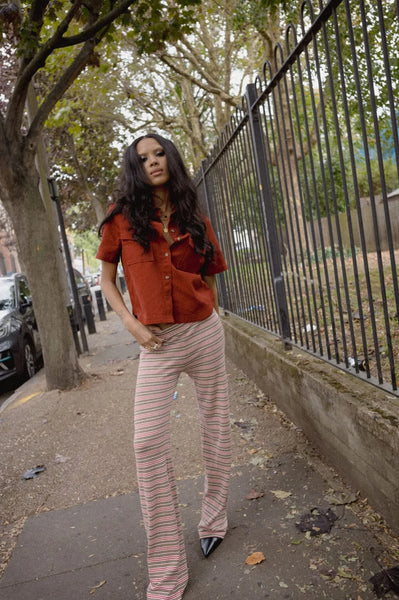 Siesta Stripe Knit Pant