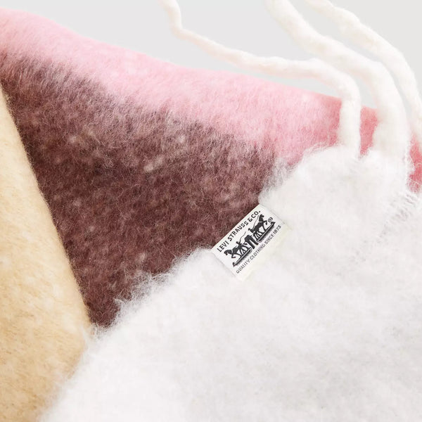 Fuzzy Scarf Jolea Stripe Tameless Roses