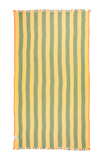 The Banks Muslin Gauze Stripe Towel