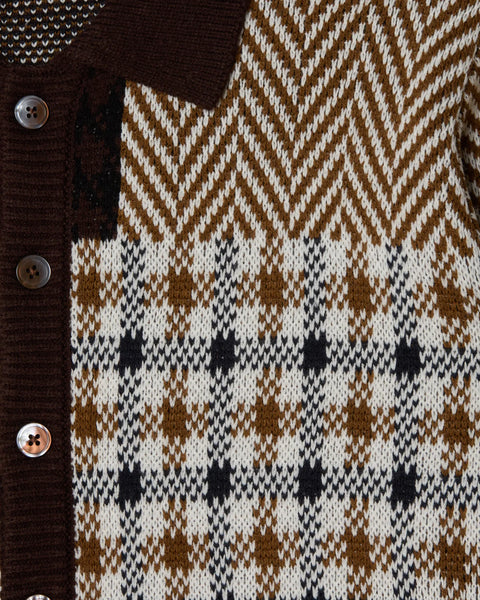 Obey Patchwork Cardigan