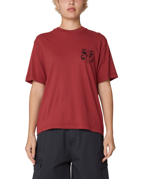 Obey Flutter Face Tee