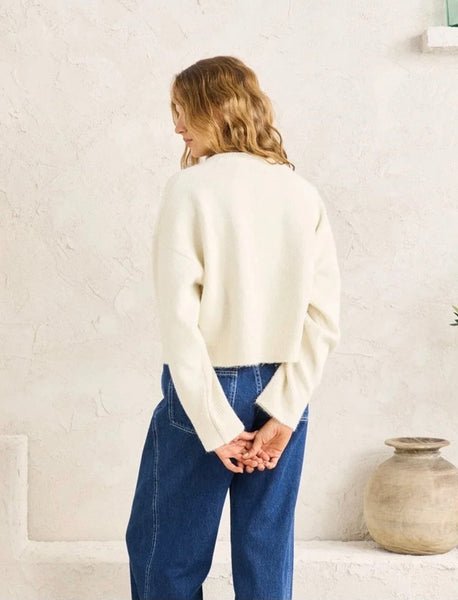 Rhythm Cream Estelle Fluffy Cardigan