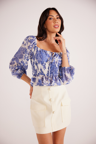 Perla Long Sleeve Blouse