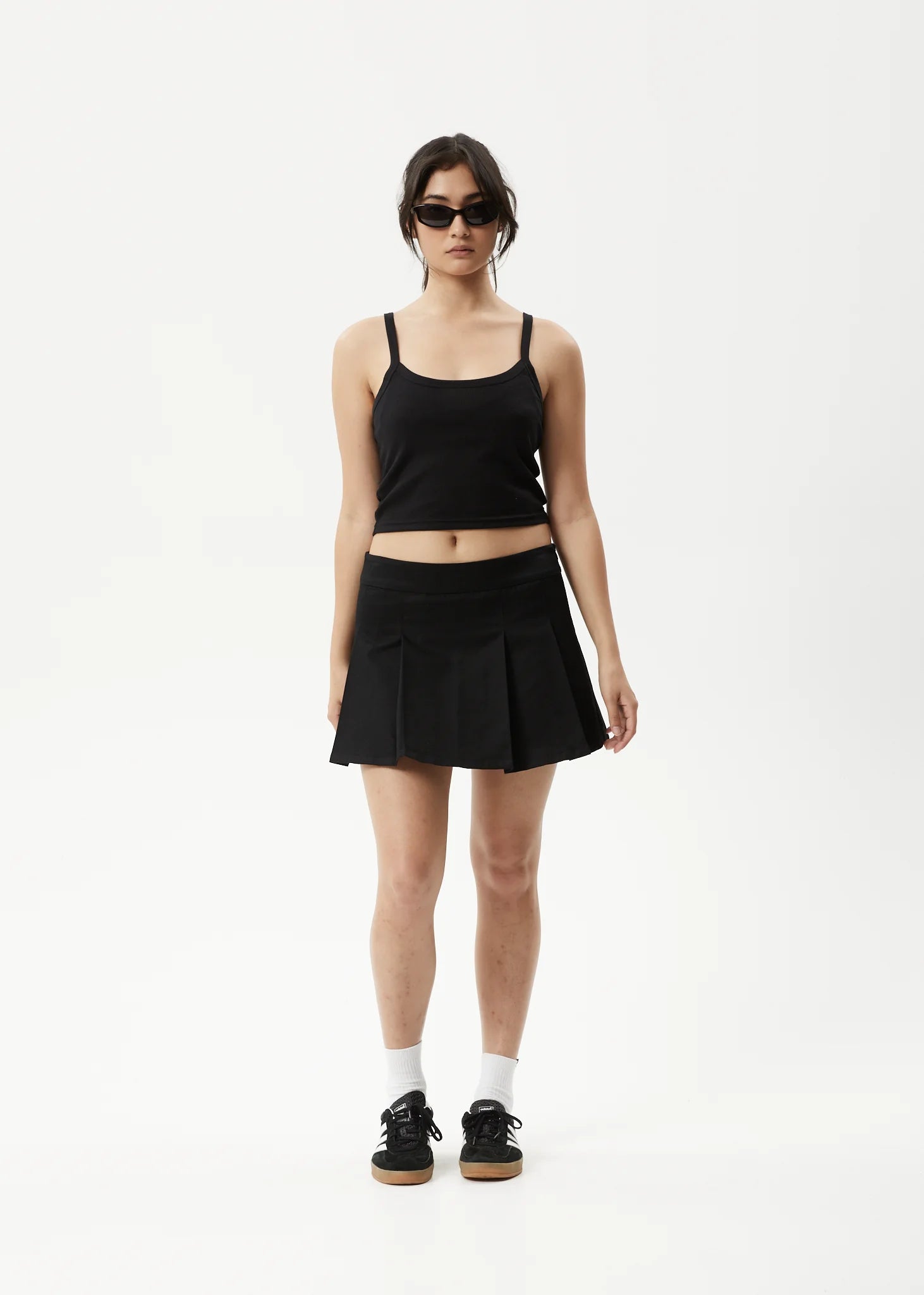 Carly Recycled Pleat Mini Skirt